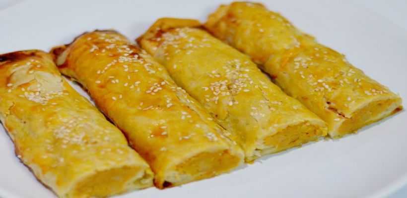 8 Kişilik Baklavalık Yufkadan Patatesli Börek Tarifi ve Malzemeleri