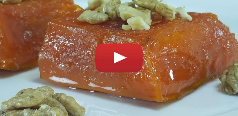 8 Kişilik Bal Kabağı Tatlısı Tarifi ve Malzemeleri