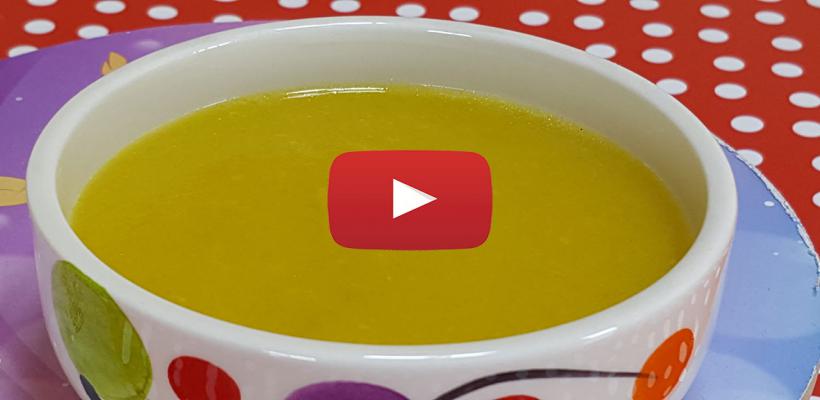 Bebekler İçin Kabak Çorbası Tarifi ve Malzemeleri
