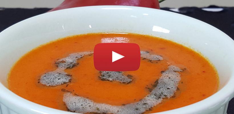 Biber Çorbası Tarifi ve Malzemeleri