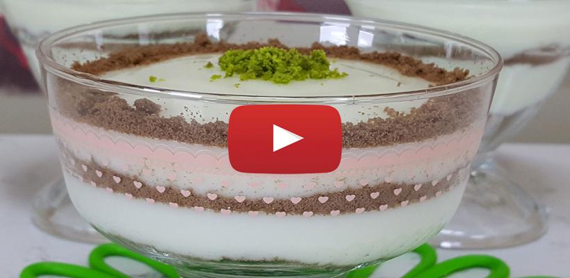 Bisküvili Muhallebi Tarifi ve Malzemeleri