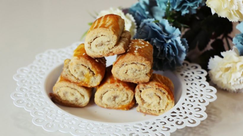 Cevizli Rulo Kurabiye Tarifi ve Malzemeleri