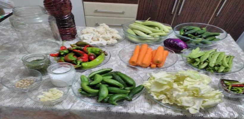 Doğrama Turşu Tarifi ve Malzemeleri