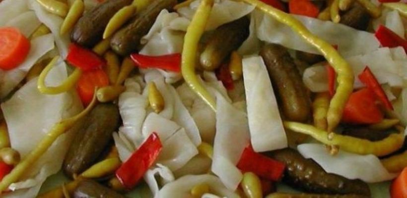 Ev Turşusu Tarifi ve Malzemeleri