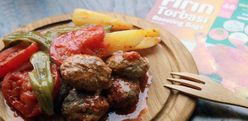 8 Kişilik Fırında Misket Köfte Tarifi ve Malzemeleri