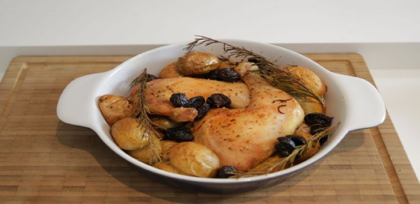 8 Kişilik Fırında Patatesli Tavuk Baget Tarifi ve Malzemeleri