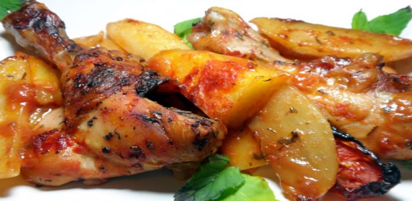 Fırında Patatesli Tavuk Pirzola Tarifi ve Malzemeleri