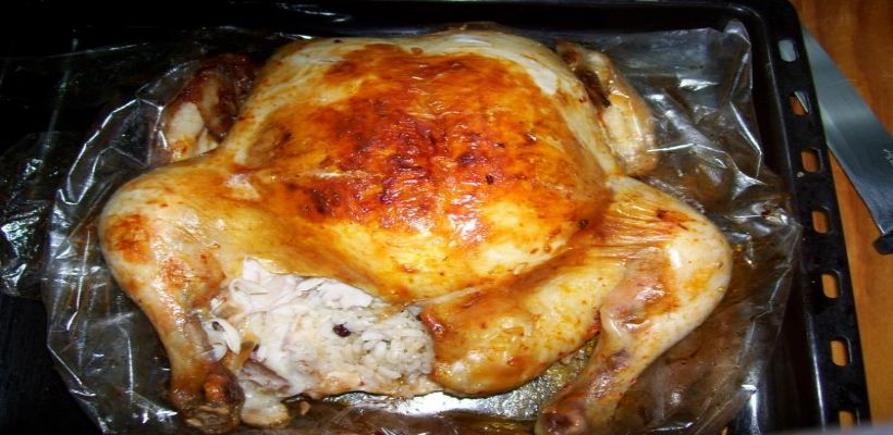 8 Kişilik Fırında Poşette Tavuk Tarifi ve Malzemeleri