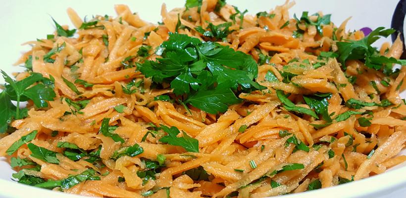 8 Kişilik Havuç Salatası Tarifi ve Malzemeleri
