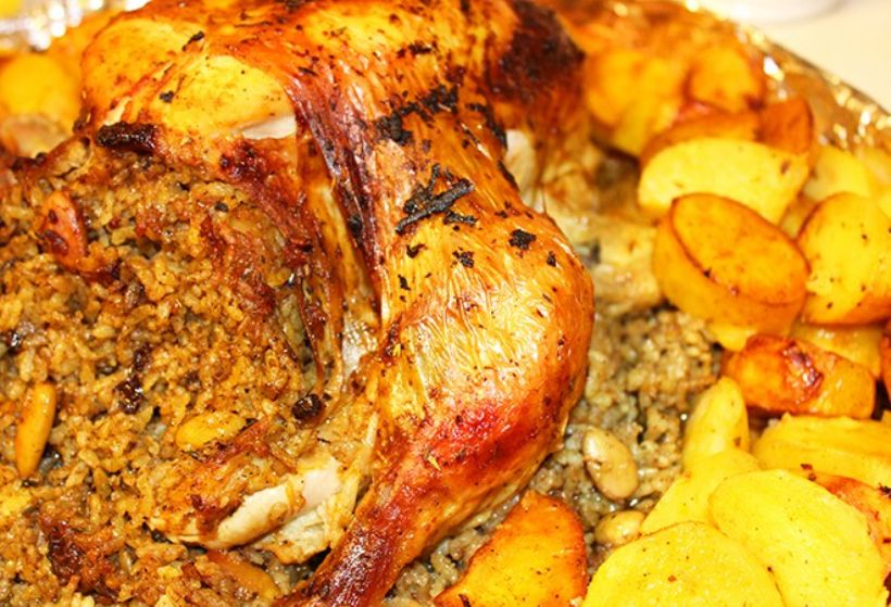 İçli Pilav Tavuk Tarifi ve Malzemeleri