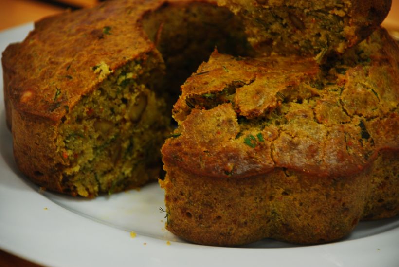 Ispanaklı Tuzlu Kek Tarifi ve Malzemeleri