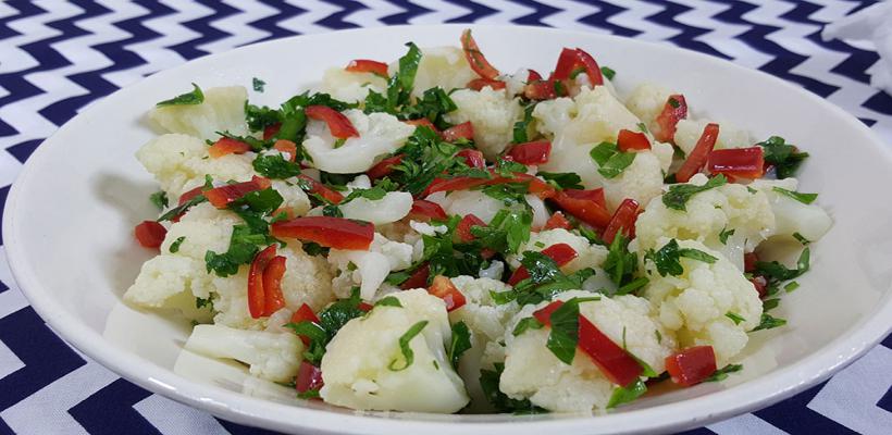 Karnabahar Salatası Tarifi ve Malzemeleri