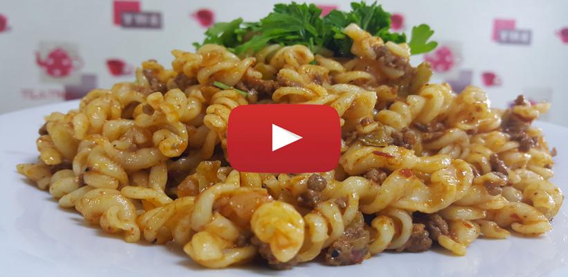Kıymalı Makarna Tarifi ve Malzemeleri