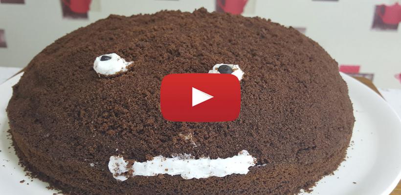 8 Kişilik Köstebek Pasta Tarifi ve Malzemeleri