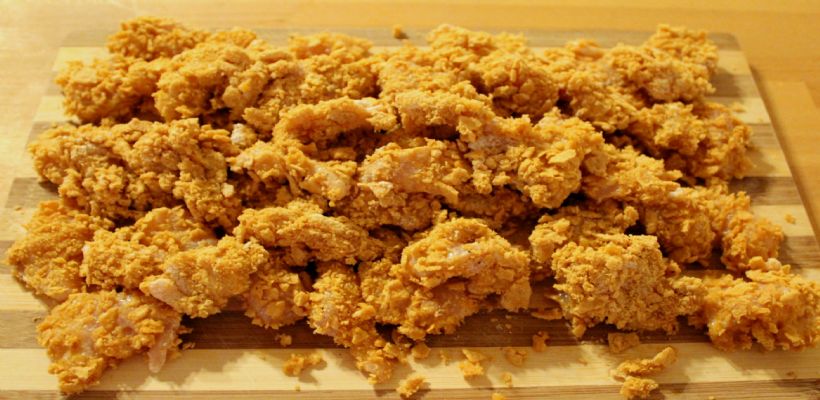 8 Kişilik Kremalı Çıtır Tavuk Tarifi ve Malzemeleri