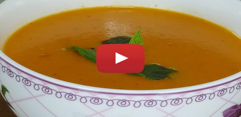 Kremalı Domates Çorbası Tarifi ve Malzemeleri