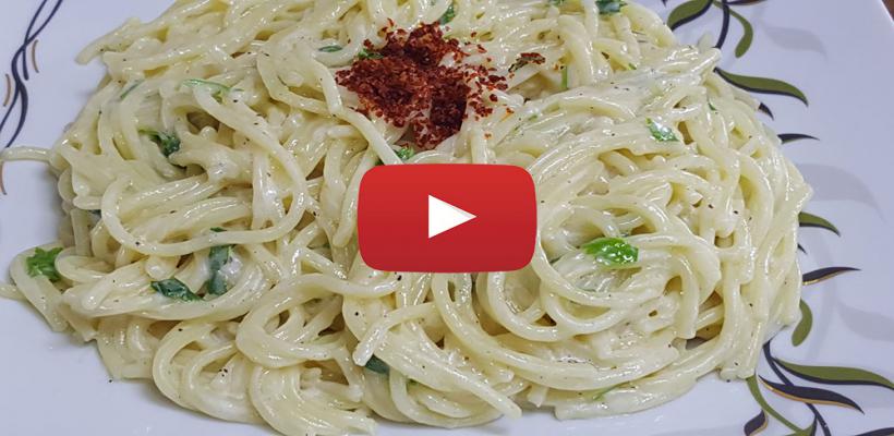 Kremalı Makarna Tarifi ve Malzemeleri