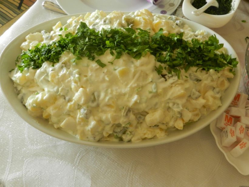 Mayonezli Patates Salatası
