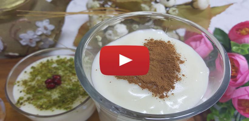 8 Kişilik Muhallebi Tarifi ve Malzemeleri