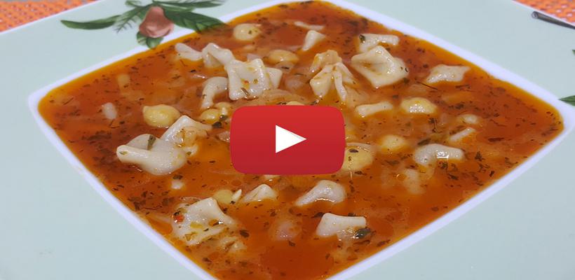8 Kişilik Nohutlu Mantı Çorbası Tarifi ve Malzemeleri