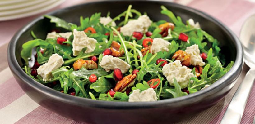 8 Kişilik Peynirli Roka Salatası Tarifi ve Malzemeleri