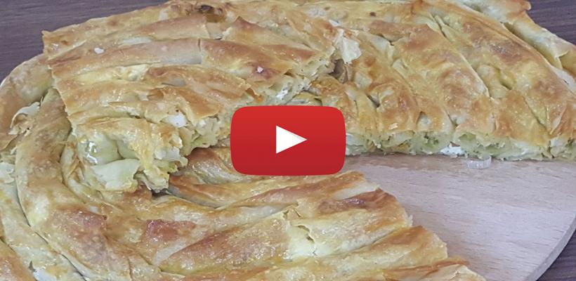 8 Kişilik Pırasalı Börek Tarifi ve Malzemeleri