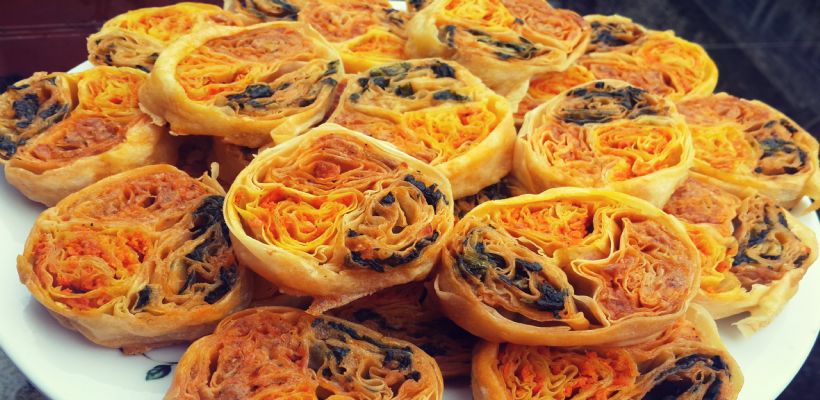 Renkli Börek Tarifi ve Malzemeleri