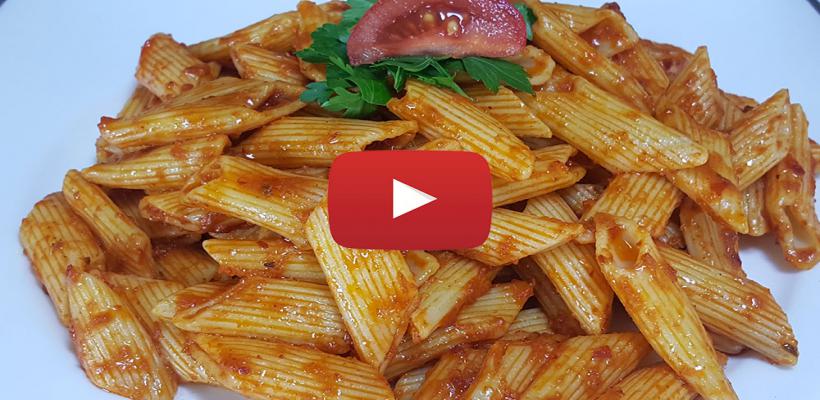 Salçalı Makarna Tarifi ve Malzemeleri