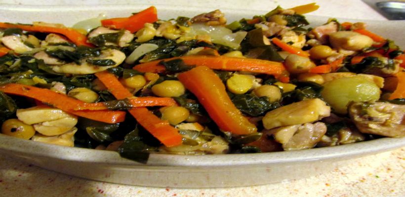 8 Kişilik Soğanlı Tavuk Kavurma Tarifi ve Malzemeleri