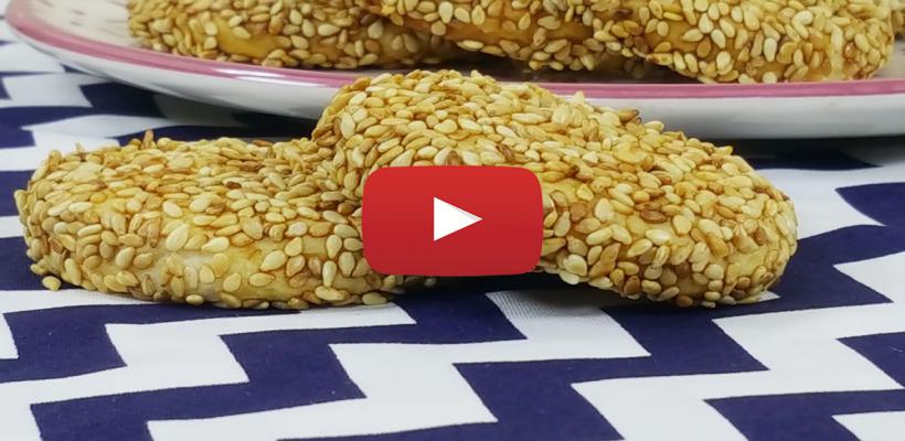 Susamlı Kurabiye Tarifi ve Malzemeleri