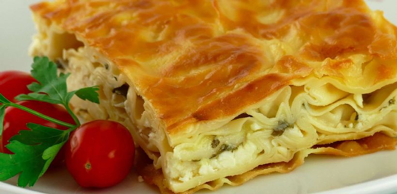 Tepside Peynirli Börek Tarifi ve Malzemeleri