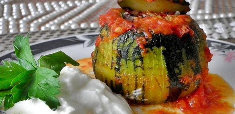 8 Kişilik Top Kabak Dolması Tarifi ve Malzemeleri