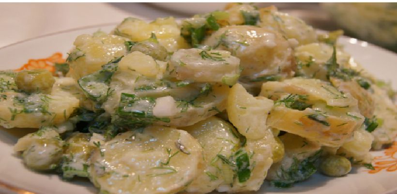 8 Kişilik Yoğurtlu Mayonezli Patates Salatası Tarifi ve Malzemeleri