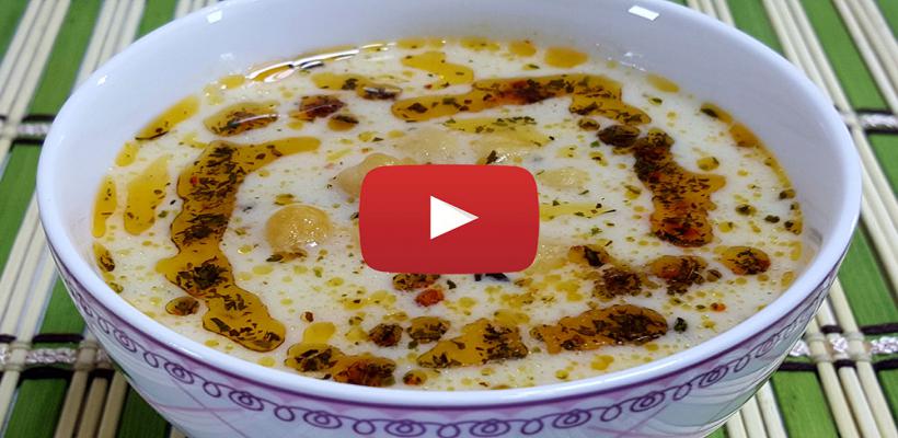 8 Kişilik Yoğurtlu Nohut Çorbası Tarifi ve Malzemeleri