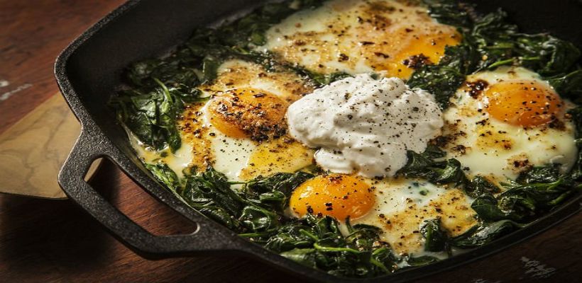 Yumurtalı Ispanak Yemeği Tarifi ve Malzemeleri