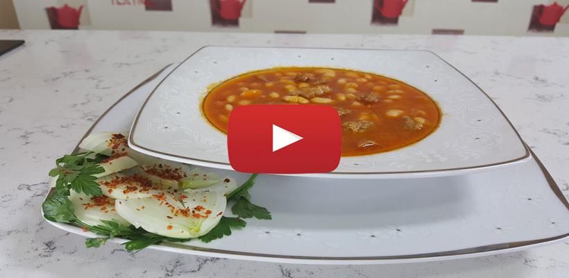 8 Kişilik Zeytinyağılı Kuru Fasulye Tarifi ve Malzemeleri