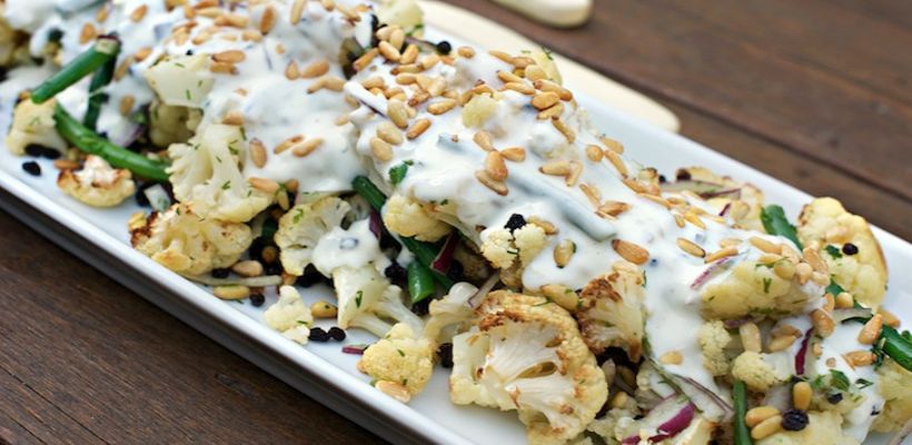 Zeytinyağlı Karnabahar Salatası Tarifi ve Malzemeleri